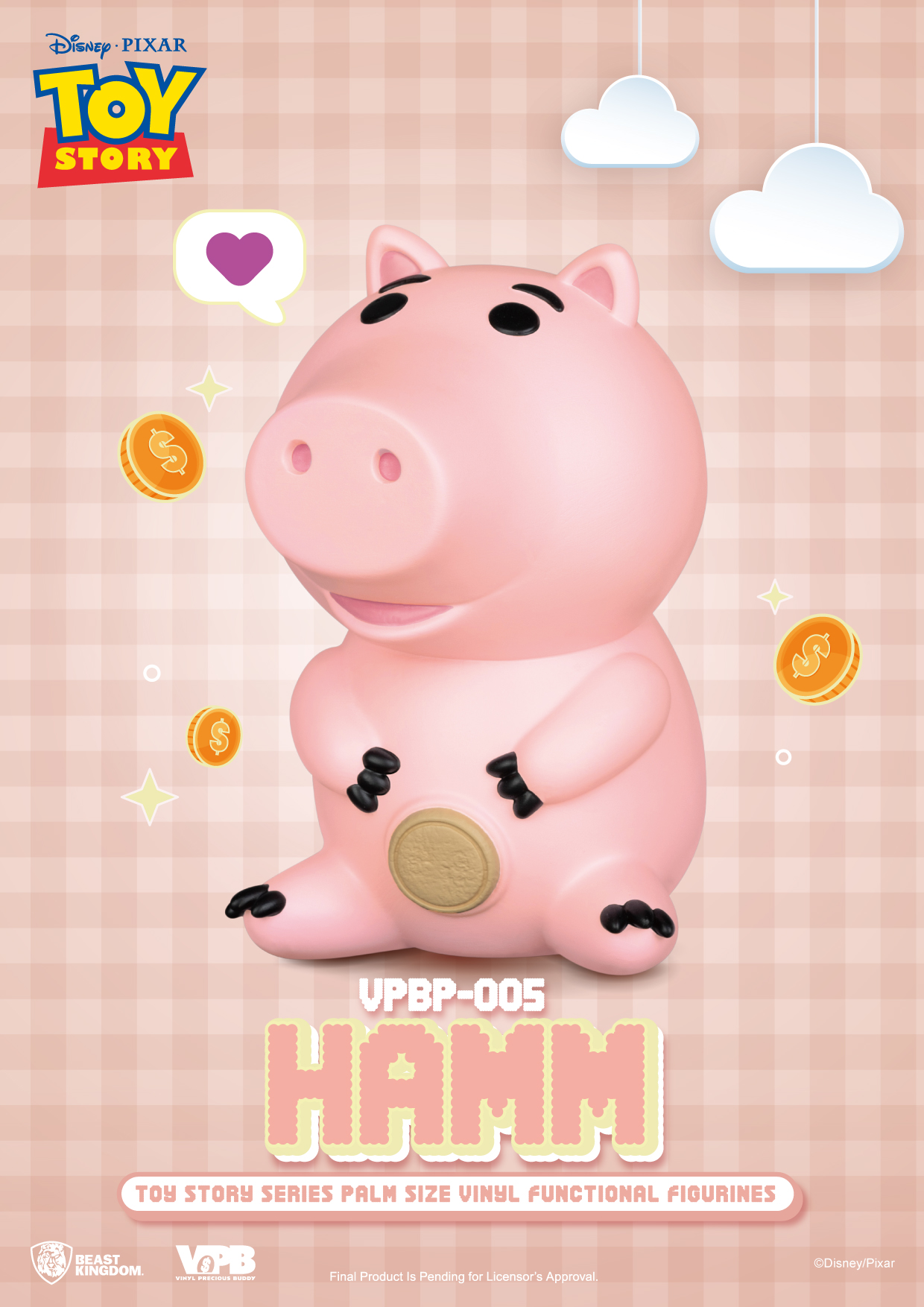 TOY STORY - Hamm - Bank Vinyl Figure 11.7cm : ShopForGeek.com