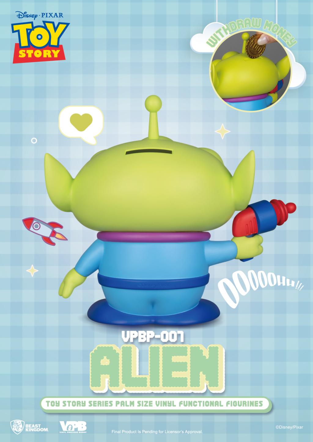 TOY STORY - Alien - Bank Vinyl Figure 12cm - 3