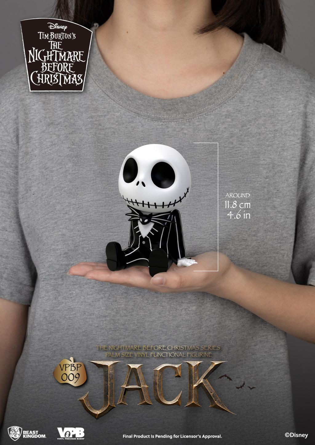 NIGHTMARE BEFORE CHRISTMAS - Jack - Bank Vinyl Figure 11.8cm - 5
