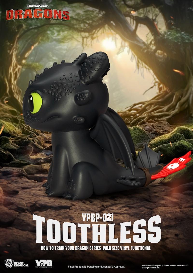 DRAGON - Toothless - Bank Vinyl Figure 12cm - 3