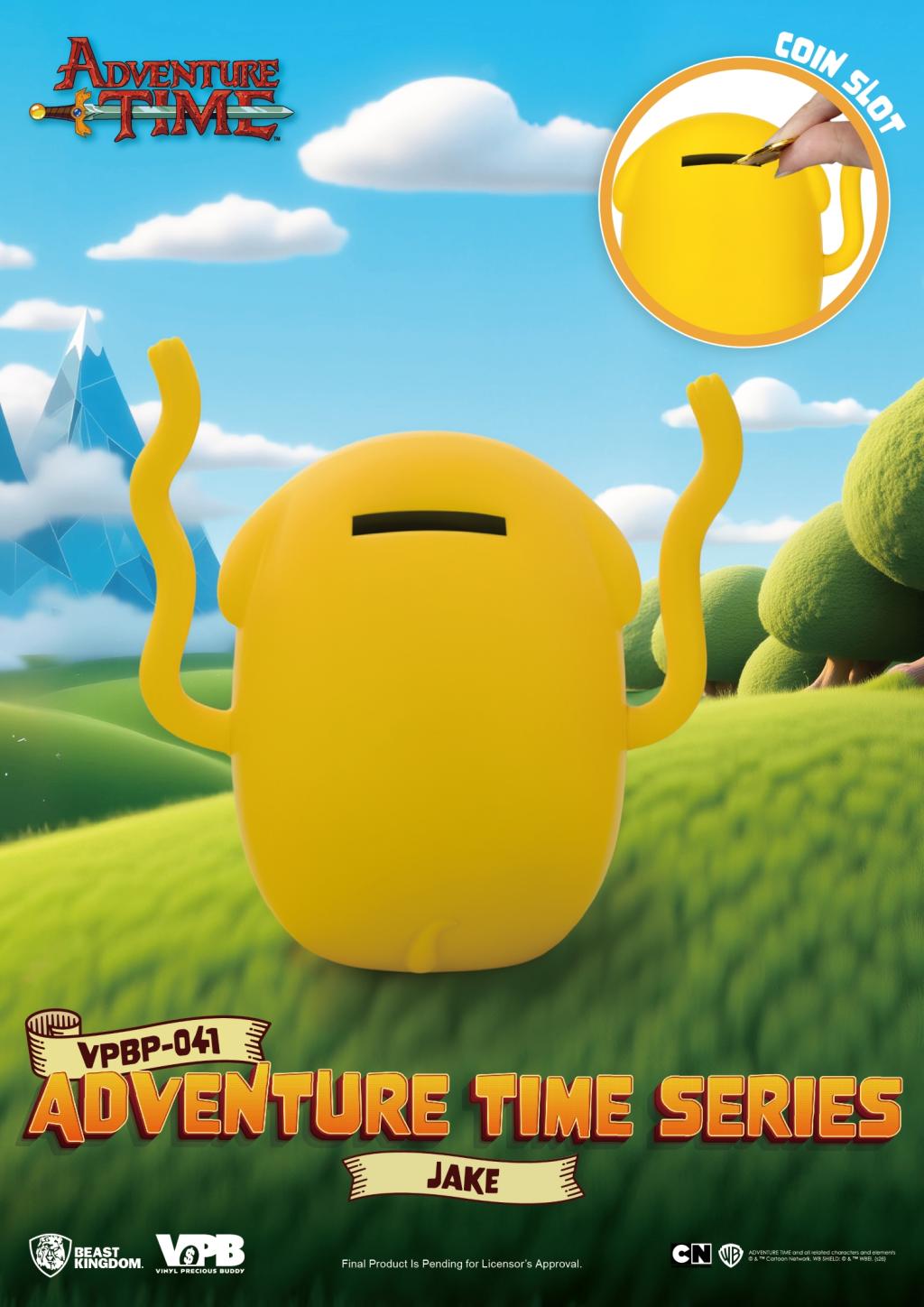ADVENTURE TIME - Jake - Bank Vinyl Figure 12.2cm - 4