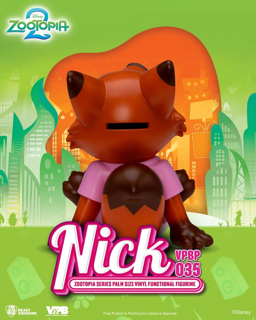 ZOOTOPIA 2 - Nick - Bank Vinyl Figure 15cm - 3
