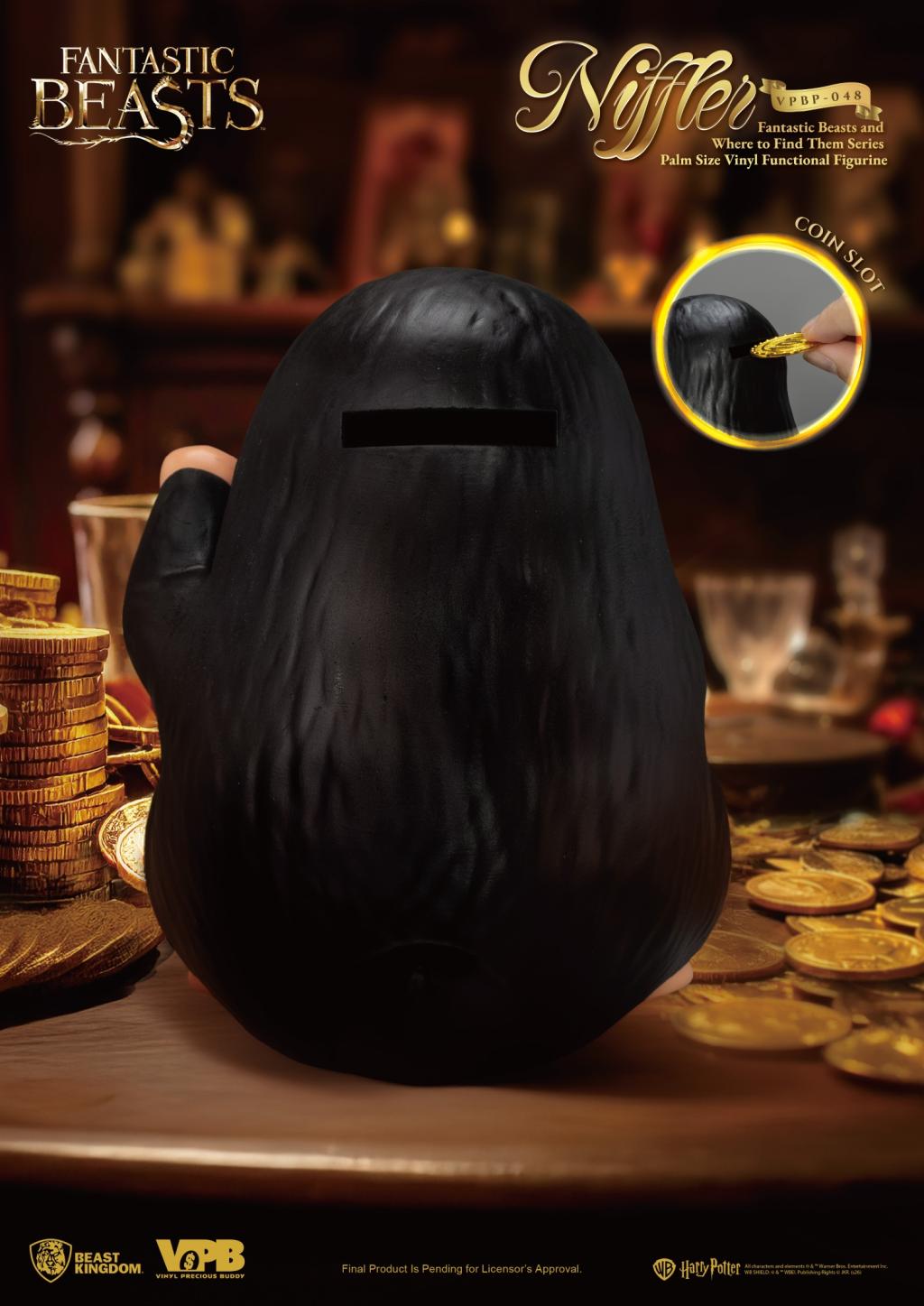 FANTASTIC BEASTS - Niffler - Bank Vinyl Figure 11.3cm - 4