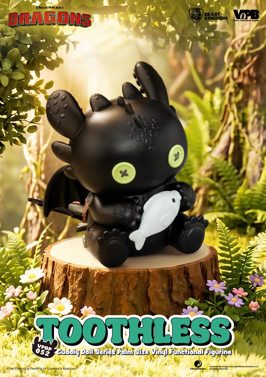 HOW TO TRAIN YOUR DRAGON - Toothless - Bank Vinyl Figure 11.7cm - 2