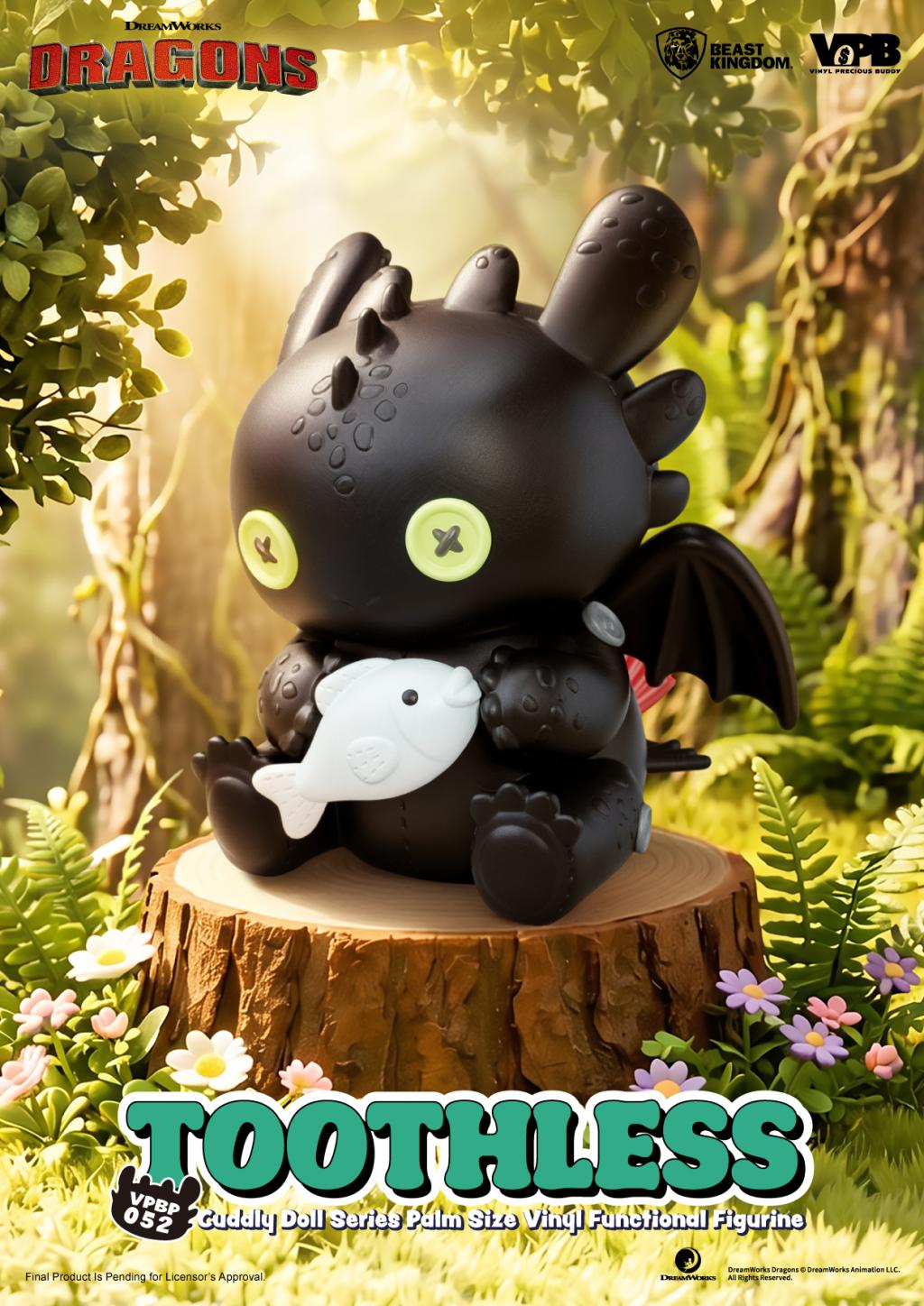 HOW TO TRAIN YOUR DRAGON - Toothless - Bank Vinyl Figure 11.7cm - 3