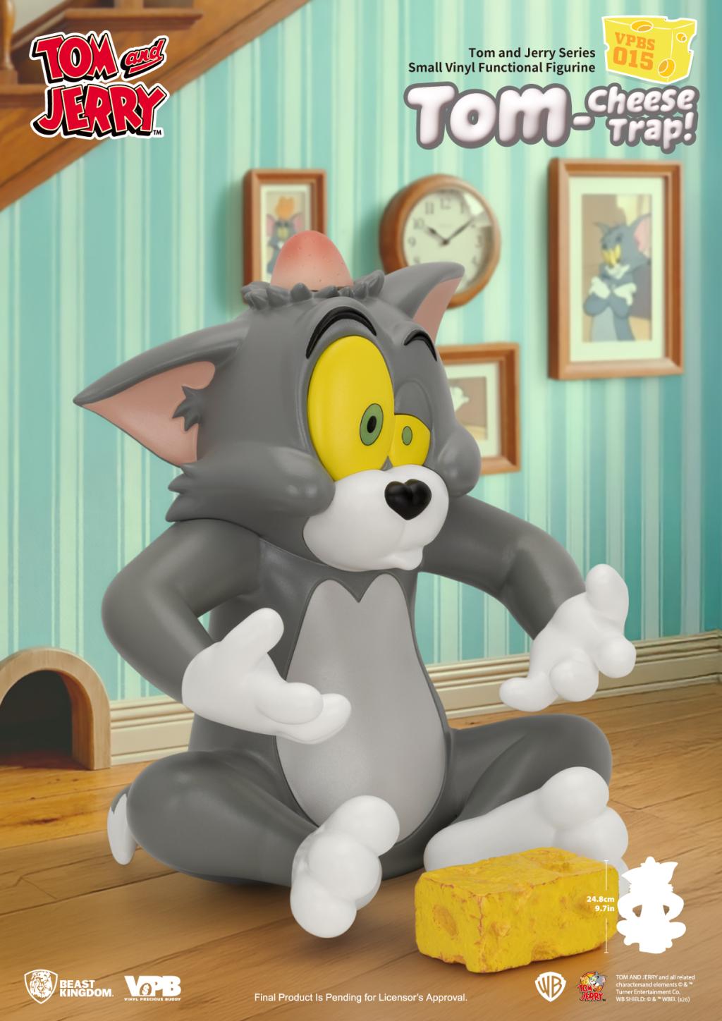 TOM & JERRY - Tom Cheese Trap - Bank 24.8cm - 2