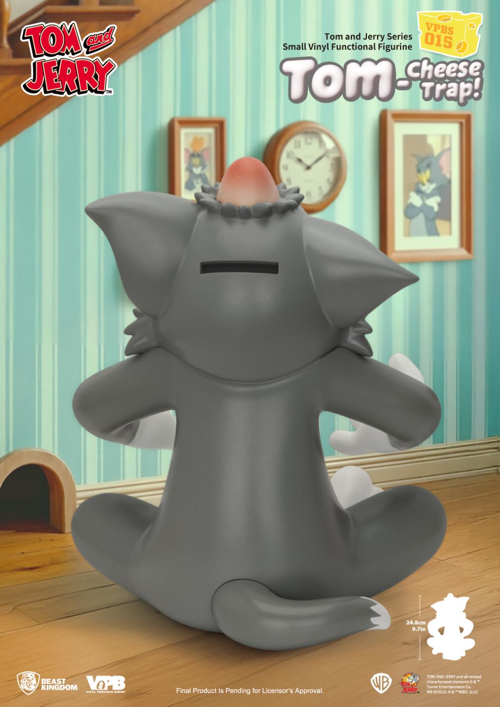 TOM & JERRY - Tom Cheese Trap - Bank 24.8cm - 3
