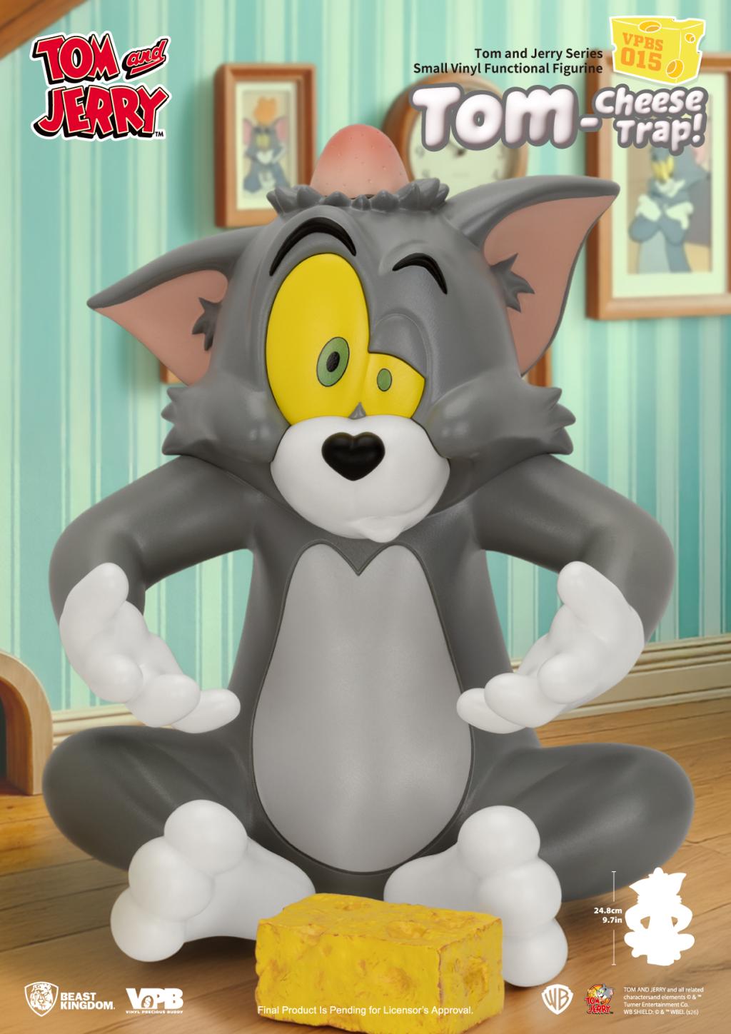 TOM & JERRY - Tom Cheese Trap - Bank 24.8cm - 4