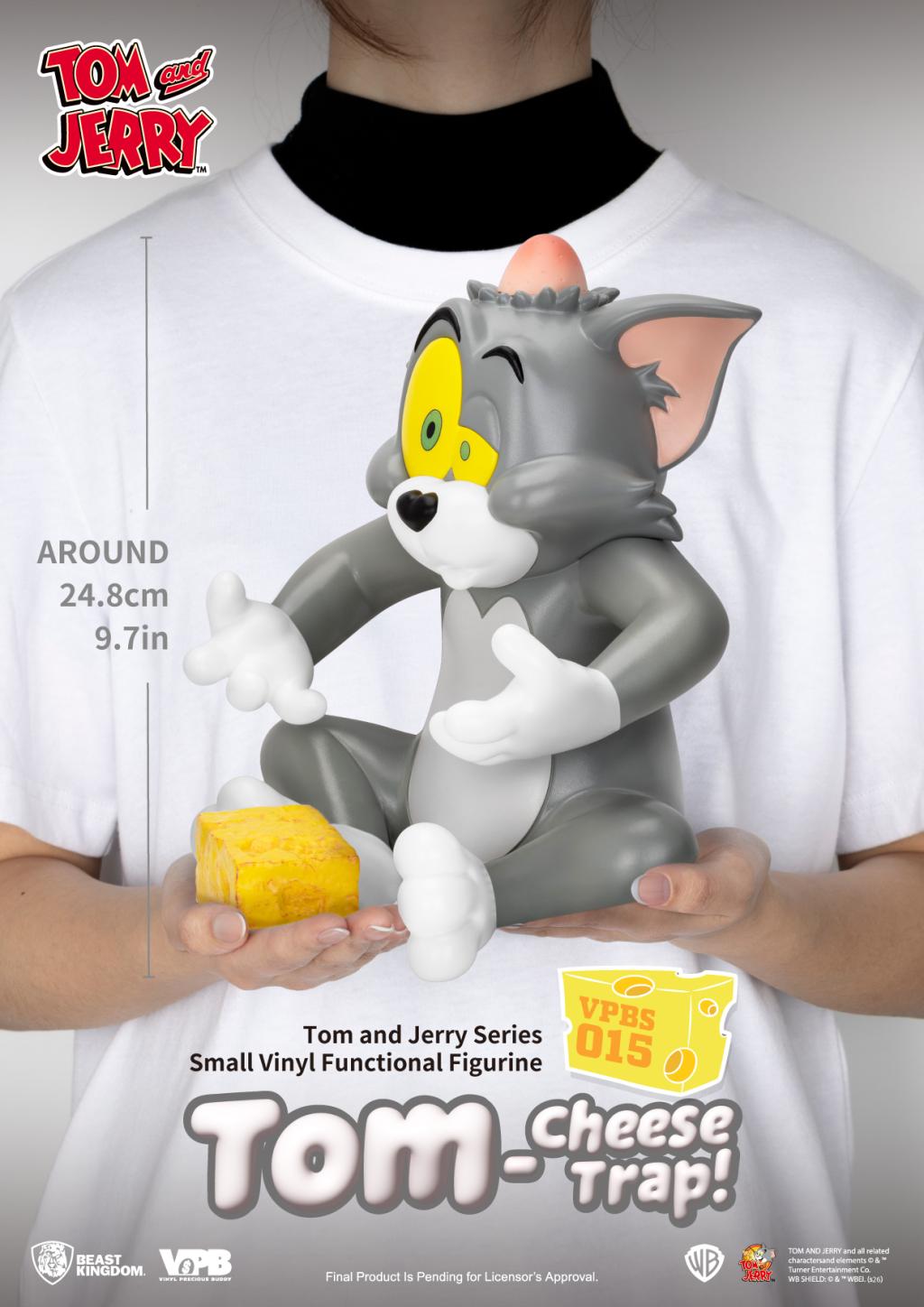 TOM & JERRY - Tom Cheese Trap - Bank 24.8cm - 6