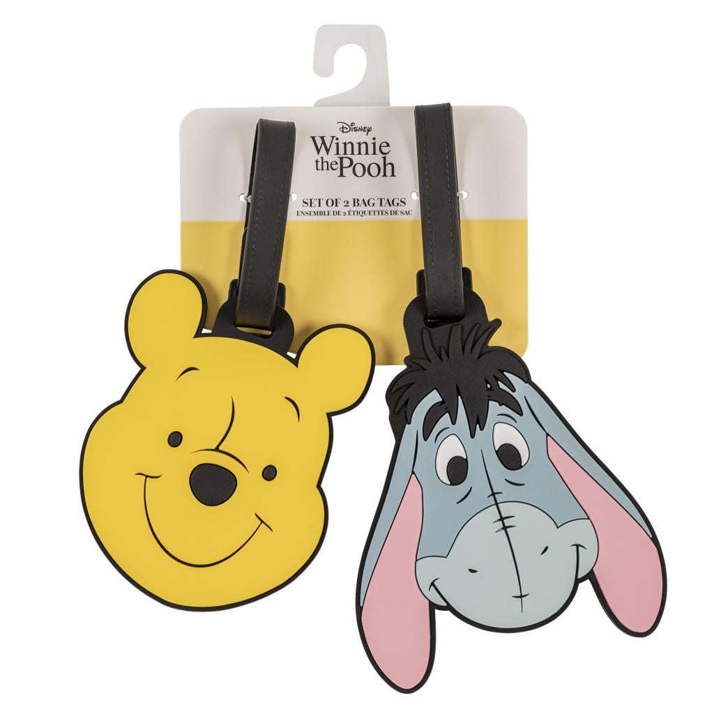 WINNIE & BOURRIQUET - Set d'Etiquettes à Bagages - 2 Pc. - 3