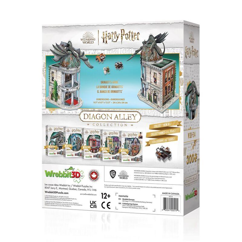 HARRY POTTER - Puzzle 3D - Gringotts Bank  - 300 Pces - 3