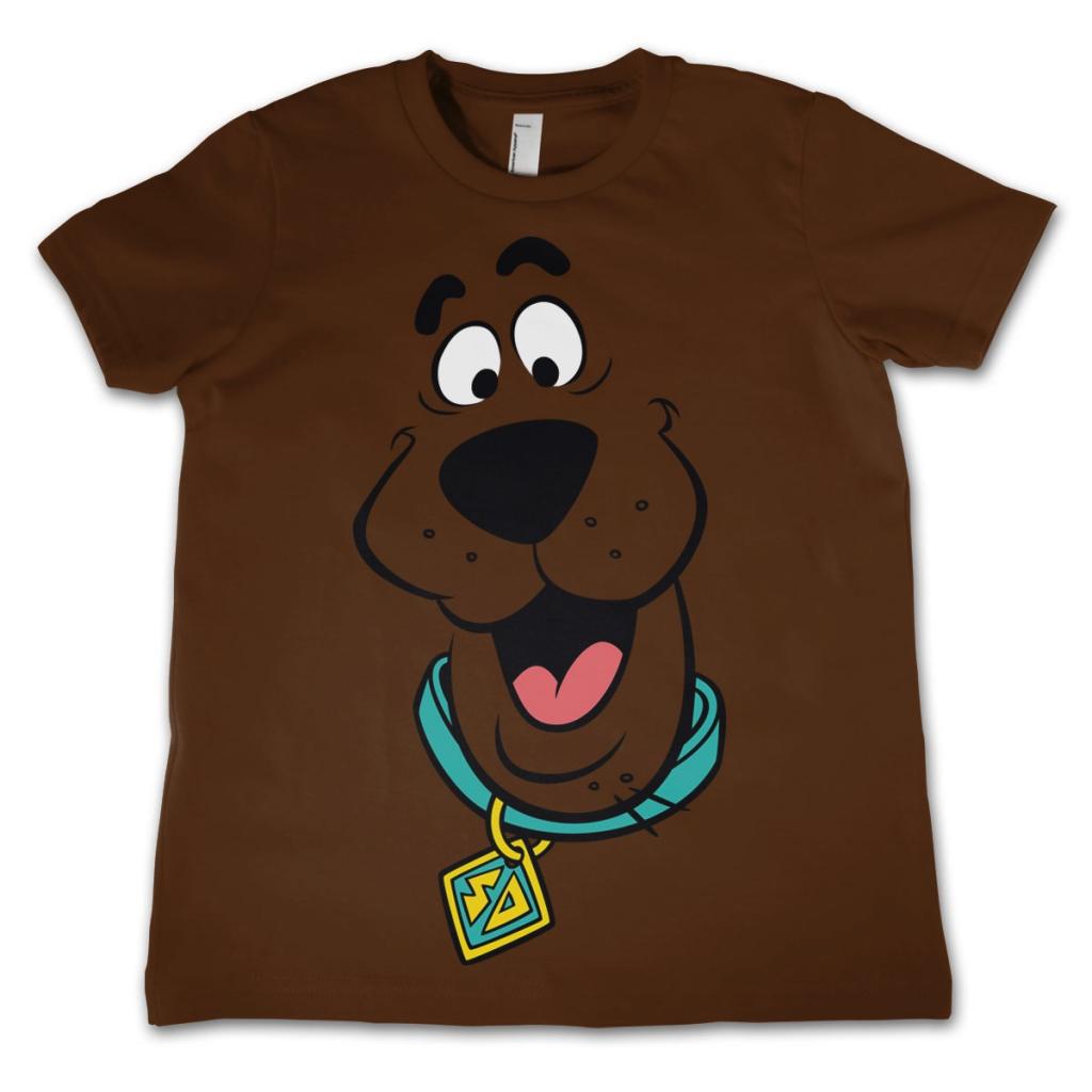 SCOOBY DOO T-Shirt KIDS Face Brown (4 Years)