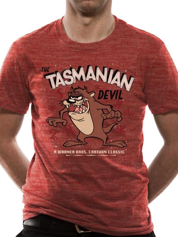LOONEY TUNES - T-Shirt IN A TUBE- Tazmania Devil (S) - 2
