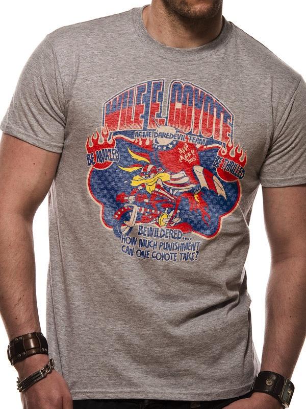 LOONEY TUNES - T-Shirt IN A TUBE- Wile E Coyote (L) - 2