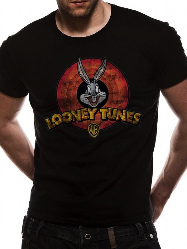 LOONEY TUNES - T-Shirt IN A TUBE- Destroy Logo (S) - 2