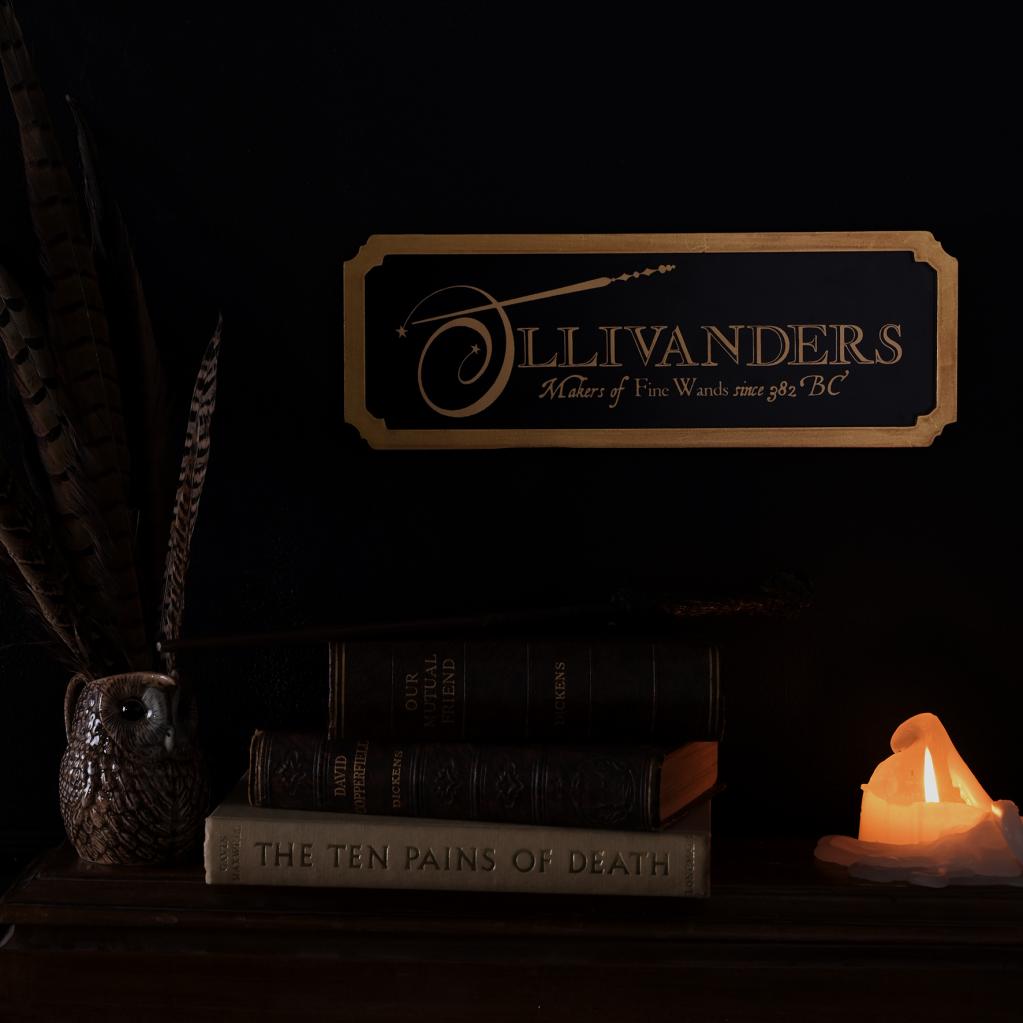HARRY POTTER - Ollivanders - Panneau de Rue - 2