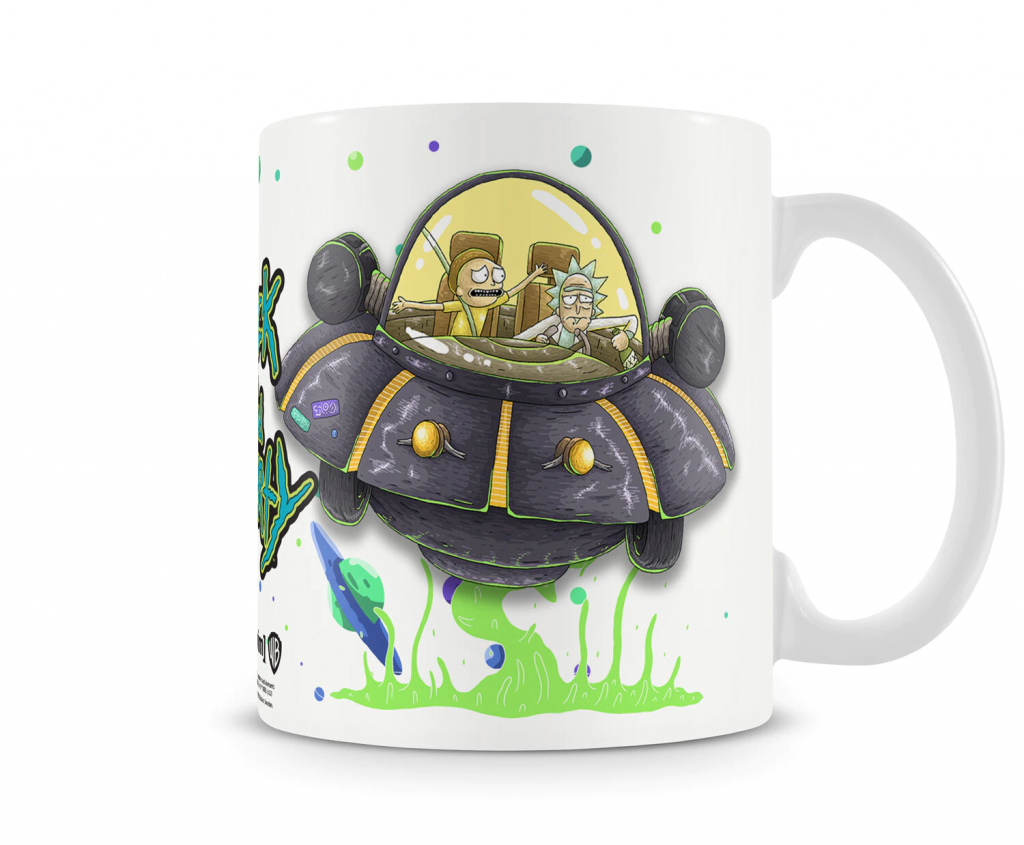 RICK AND MORTY - Vaisseau Spatial -  Mug à café - 2