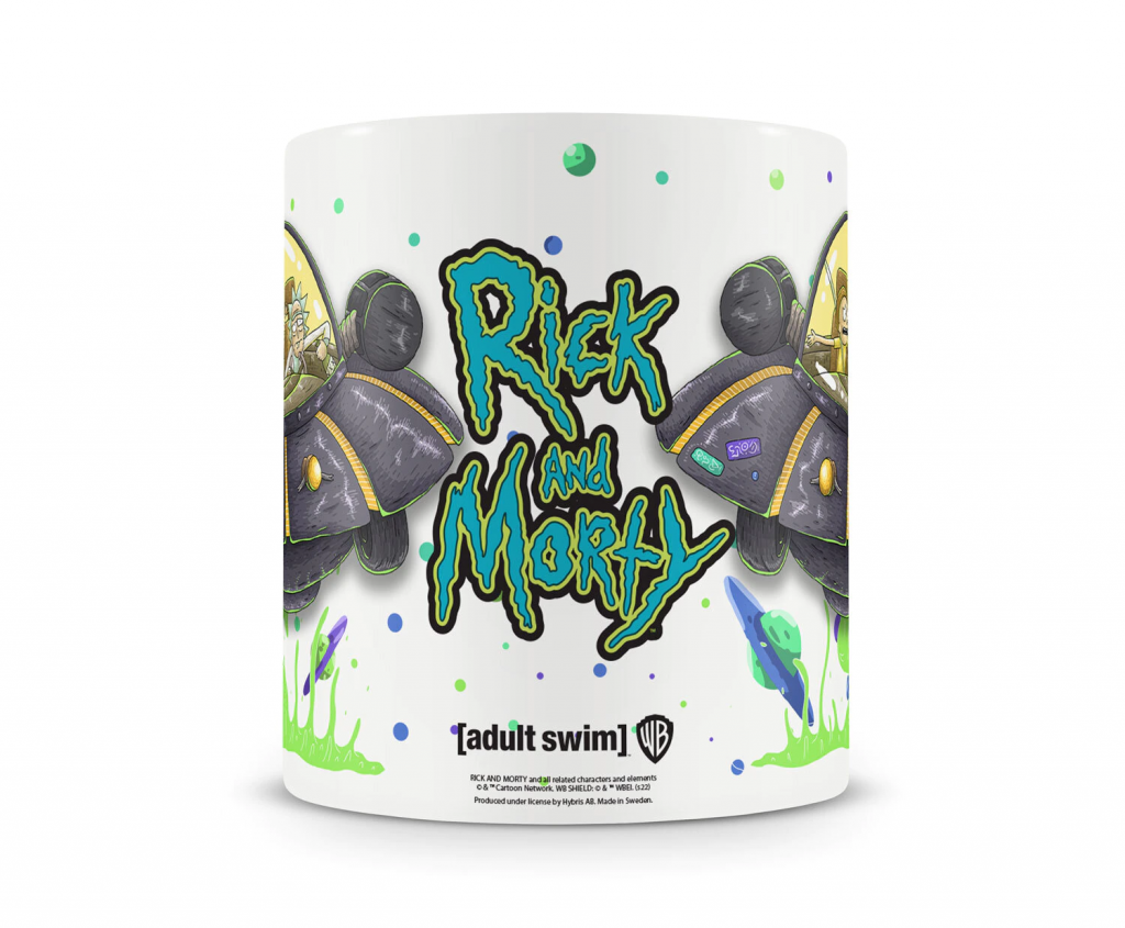 RICK AND MORTY - Vaisseau Spatial -  Mug à café - 3