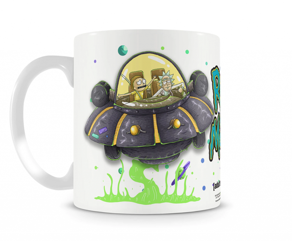 RICK AND MORTY - Vaisseau Spatial -  Mug à café - 4