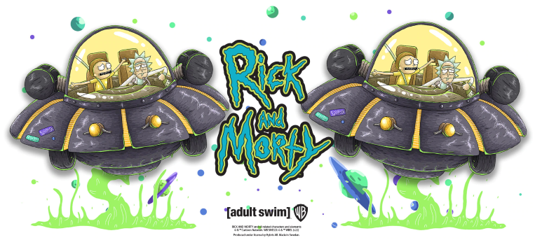 RICK AND MORTY - Vaisseau Spatial -  Mug à café - 5