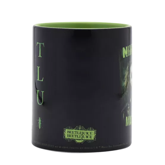 BEETLEJUICE - Black&Green - Nightmare - Mug Interieur Coloré - 312 ml - 4