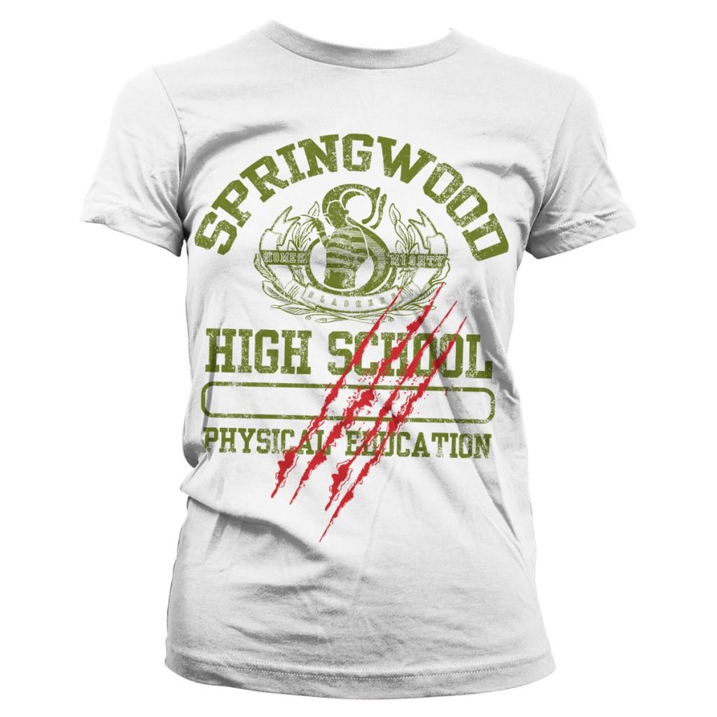 A NIGHTMARE ON ELM STREET - T-Shirt Springwood High School GIRLY (XXL) - 2