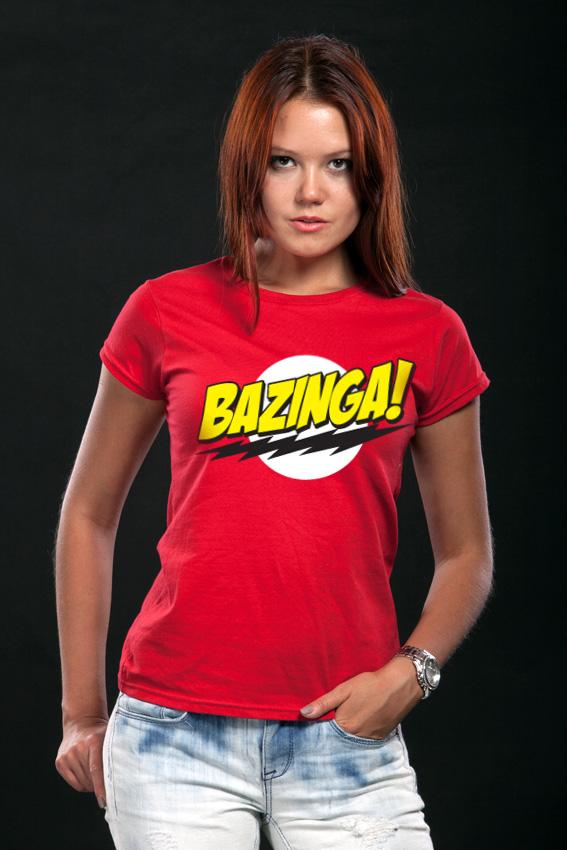 T Shirt Mit Lautsprecher Big Bang Theory THE BIG BANG THEORY - T-Shirt Super Logo Girly (XXL) : ShopForGeek.com