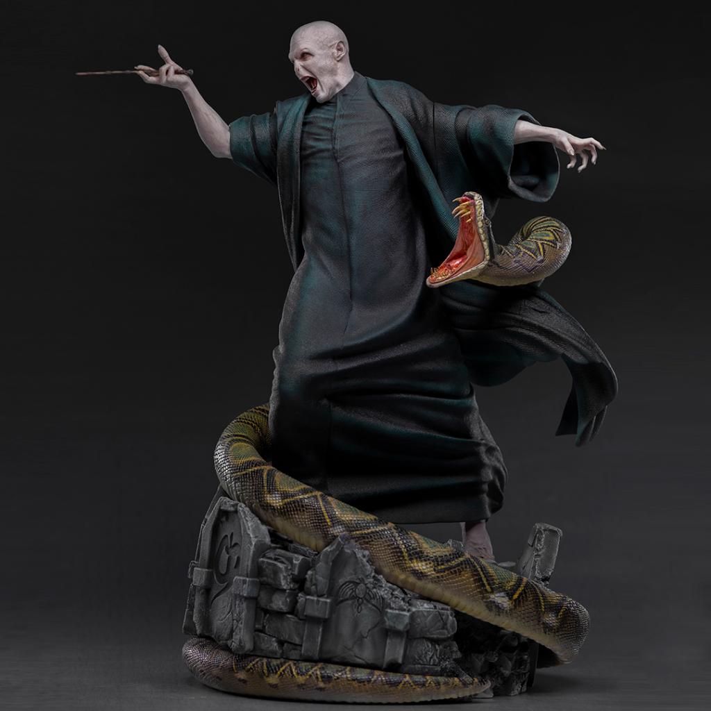 HARRY POTTER - Voldemort - Statuette Legacy Replica '58x36x48cm' - 2