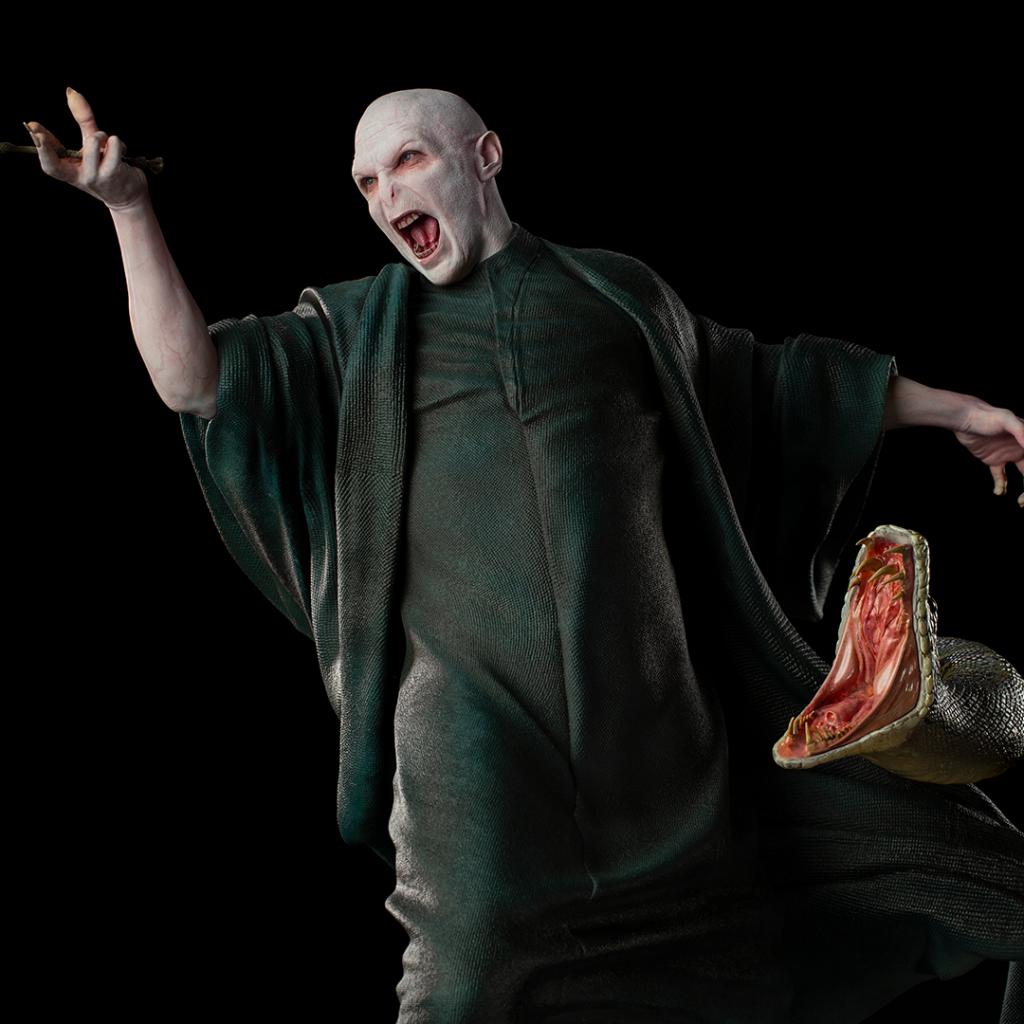 HARRY POTTER - Voldemort - Statuette Legacy Replica '58x36x48cm' - 5