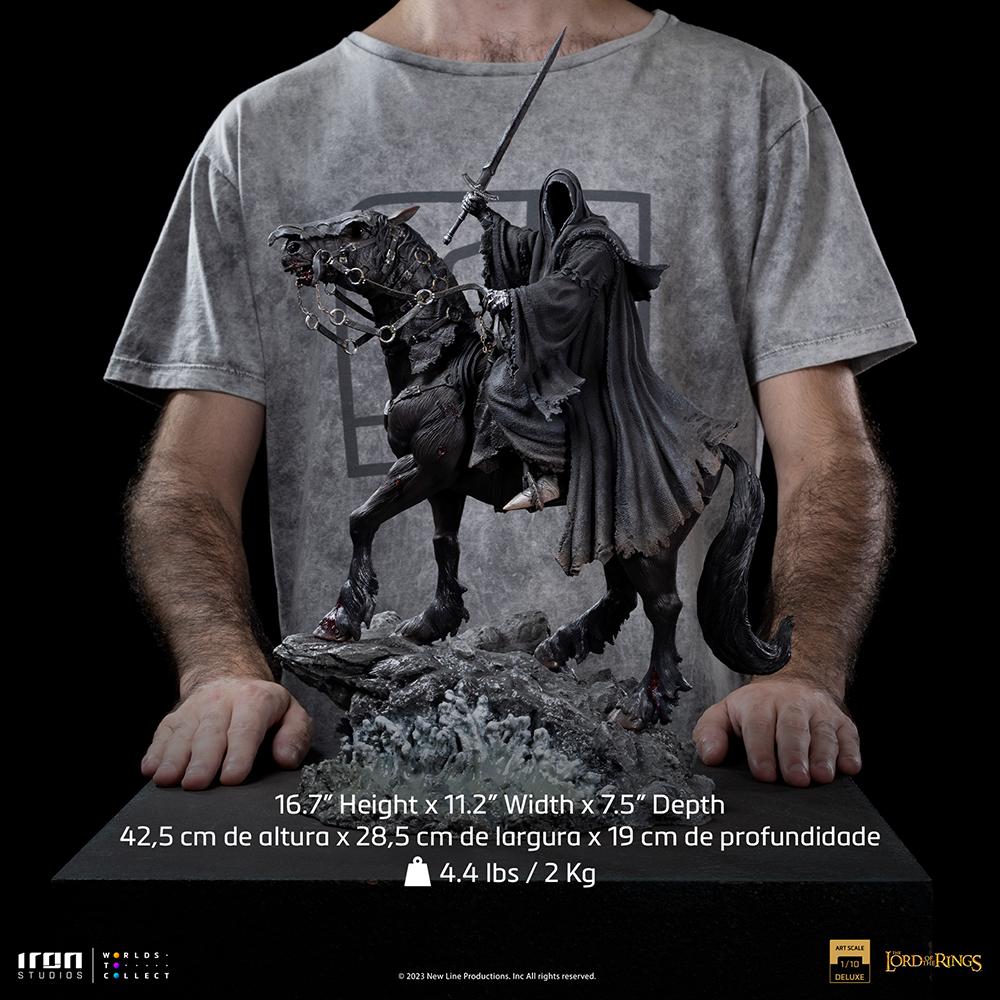 LORD OF THE RINGS - Nazgul on horse - Stat. Art Scale Del. 1/10 42.5cm - 6