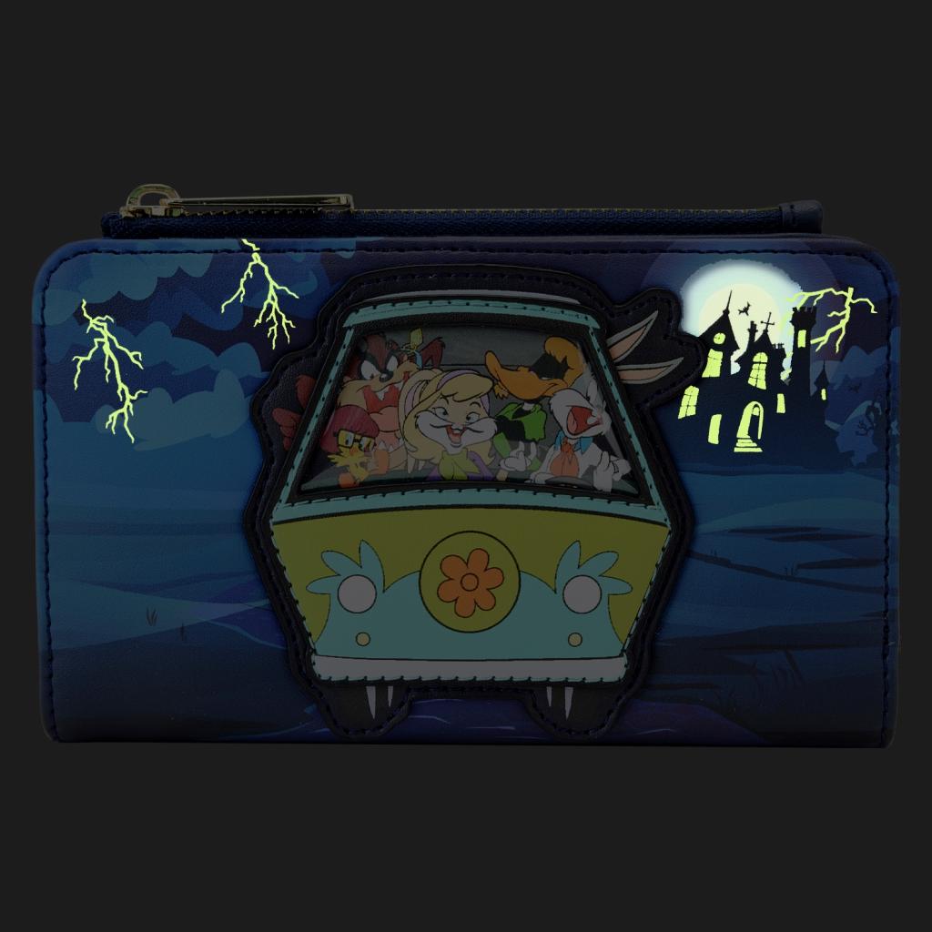 LOONEY TUNES X SCOOBY DOO - 100ème Anniv. - Portefeuille LoungeFly - 2