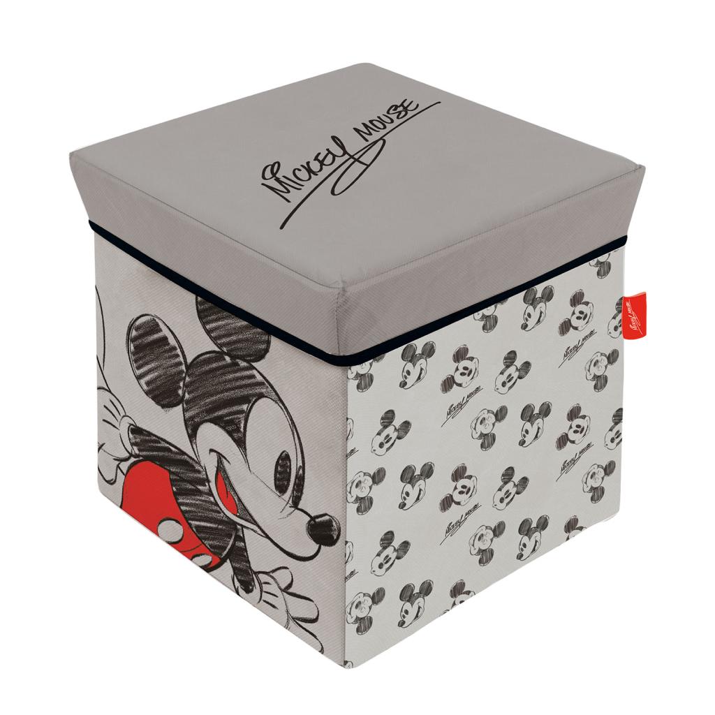 MICKEY - Tabouret & Rangement - '30x30x30cm' - 2