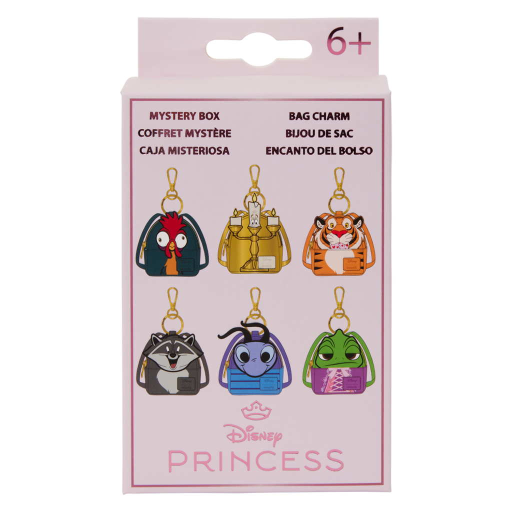 PRINCESS SIDEKICKS - Mini Backpack Bag Charm Loungefly Mystery Box - 3