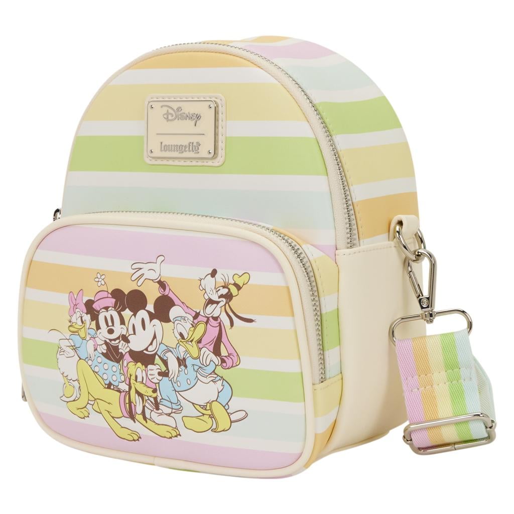 MICKEY & AMIS - Rainbow stripes - Sac bandoulière Loungefly - 2
