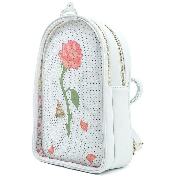 LA BELLE ET LA BETE - Sac à dos Pin Trader LoungeFly '20x30x10' - 2