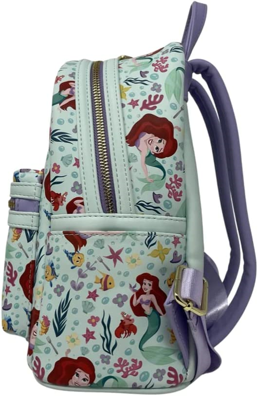 DISNEY Little Mermaid Mini Backpack Loungefly 'Exclusive Edition' Bag