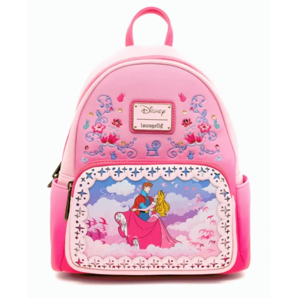 SLEEPING BEAUTY Princess Aurora Mini Backpack Loungefly