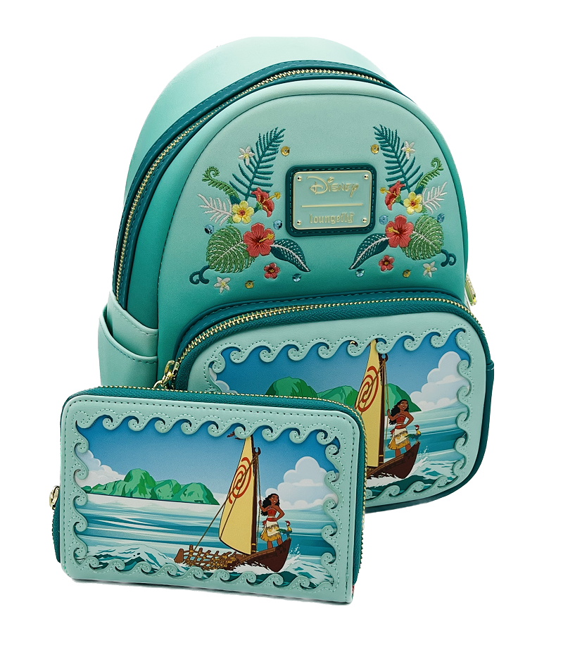 DISNEY - Fenêtre Vaiana - Mini Sac à Dos LoungeFly 'Exclusive Ed' - 6