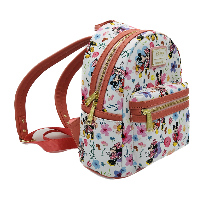 DISNEY - Minnie Mickey Floral - Mini Sac à Dos LoungeFly Exclusive Ed - 2