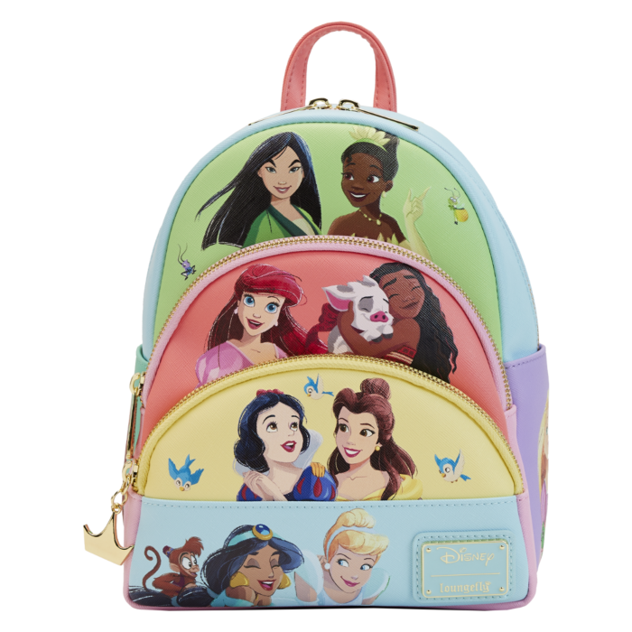 Magic Kingdom Disney Parks Collage Mini Backpack By Loungefly