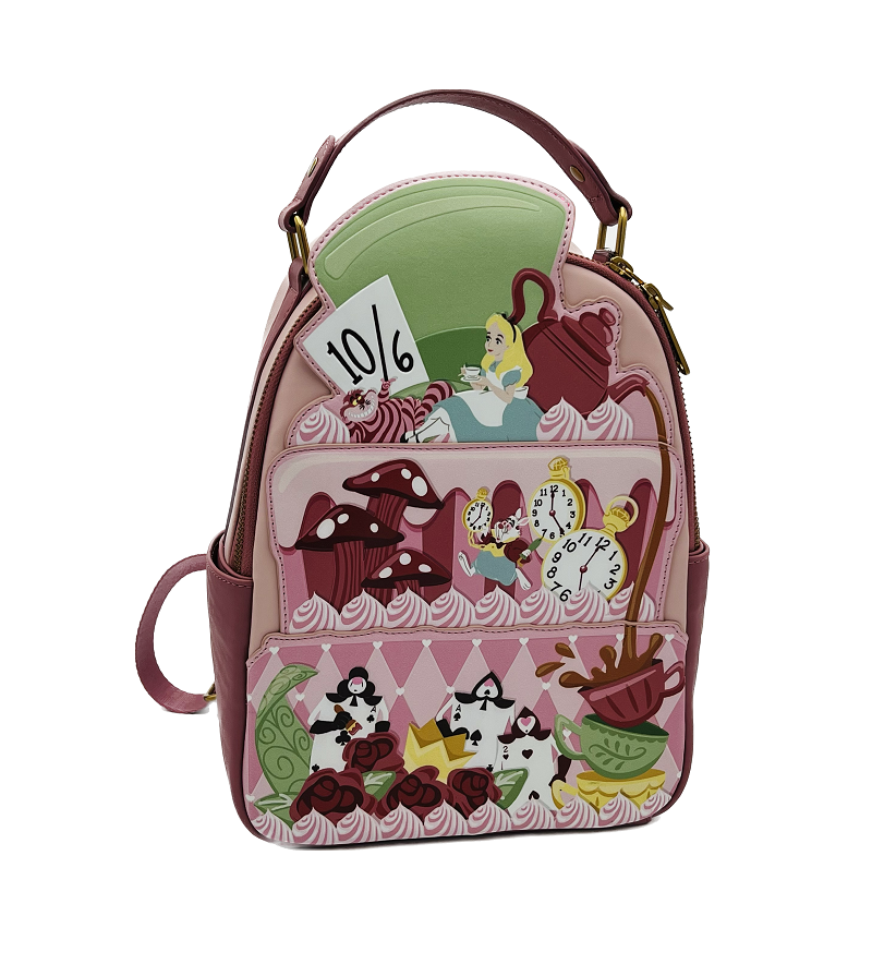 ALICE  - Tea Party - Mini Sac à Dos LoungeFly 'Exclusive Ed' - 2