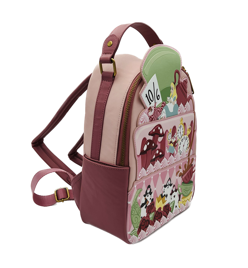 ALICE  - Tea Party - Mini Sac à Dos LoungeFly 'Exclusive Ed' - 3