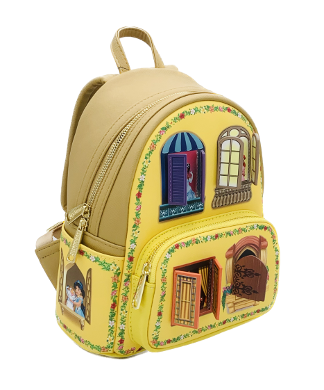 DISNEY PRINCESS - Fenêtre Chateau  Mini Sac à Dos LoungeFly 'Exlusive' - 2