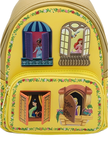 DISNEY PRINCESS - Fenêtre Chateau  Mini Sac à Dos LoungeFly 'Exlusive' - 4