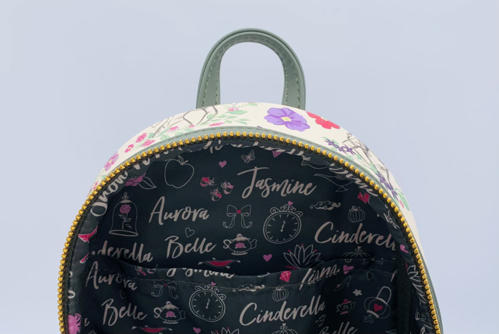 DISNEY - Princess Sketch Floral - Mini Backpack Loungefly 'Exclusive ...