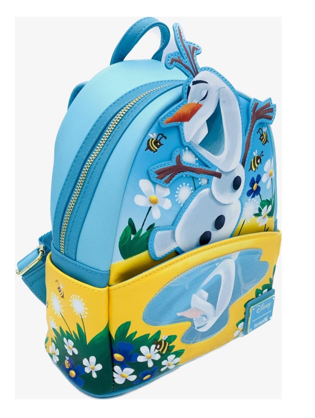 FROZEN - Olaf in summer Scene - Mini Backpack LoungeFly - 3