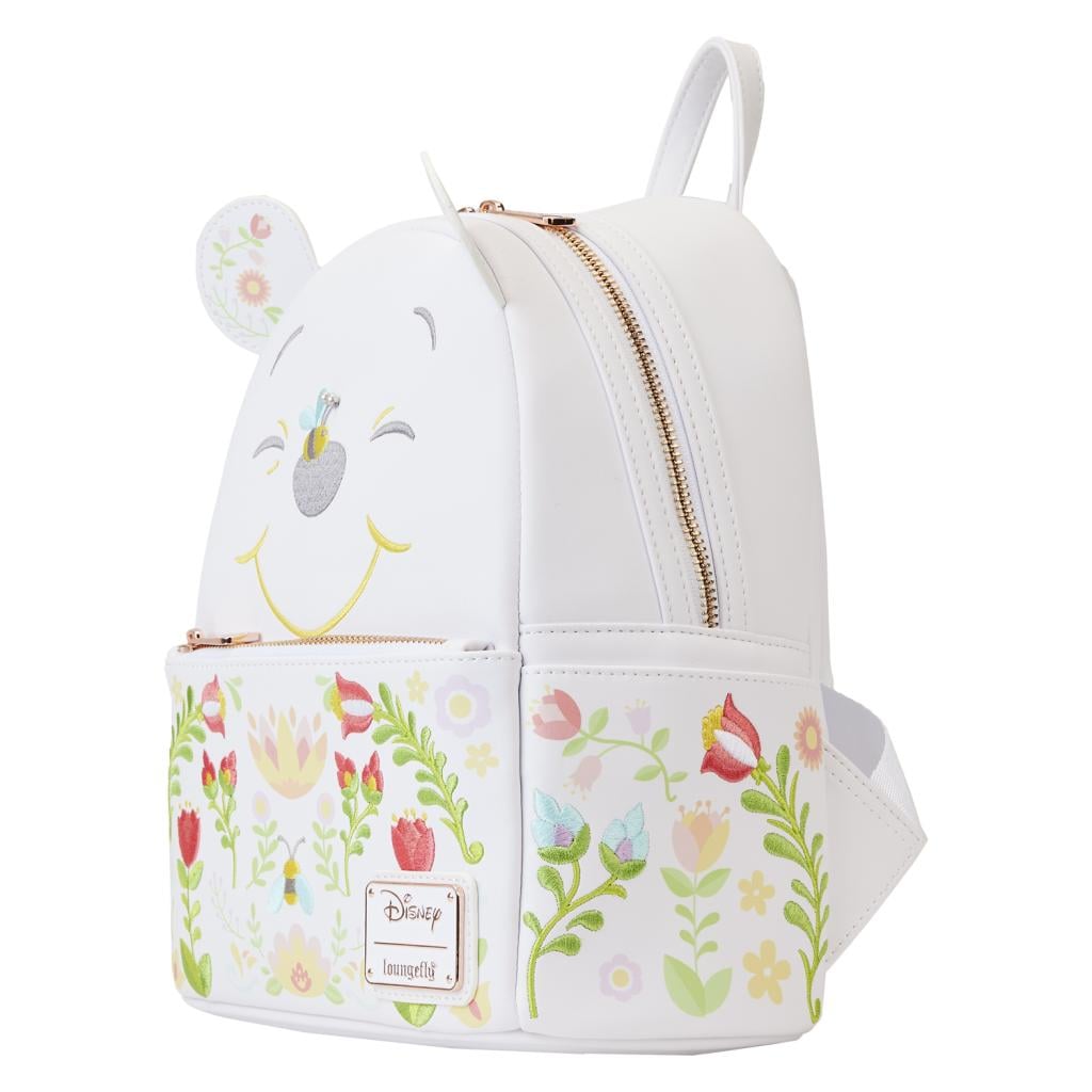 WINNIE L'OURSON - Cosplay Folk Floral - Mini Sac à Dos LoungeFly - 2