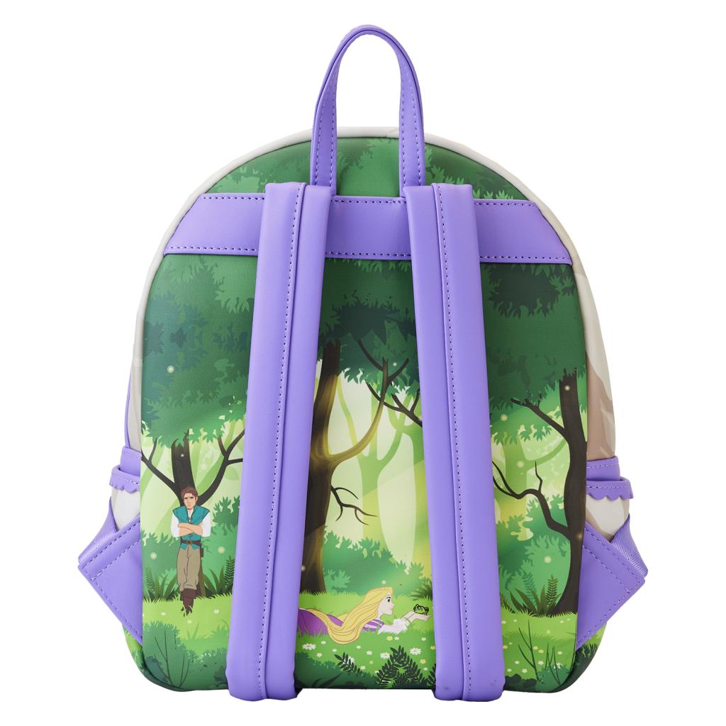 RAIPONCE - Raiponce se balançant de la tour - Mini Sac à Dos LoungeFly - 4