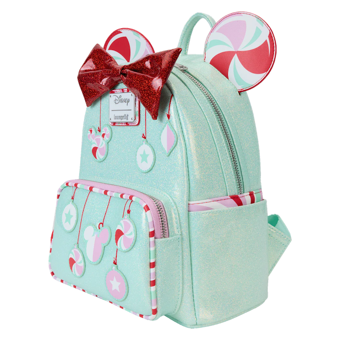 MINNIE - Holiday Peppermint Ornaments - Mini Sac à Dos LoungeFly - 2