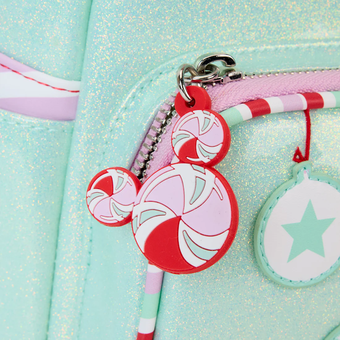 MINNIE - Holiday Peppermint Ornaments - Mini Sac à Dos LoungeFly - 4